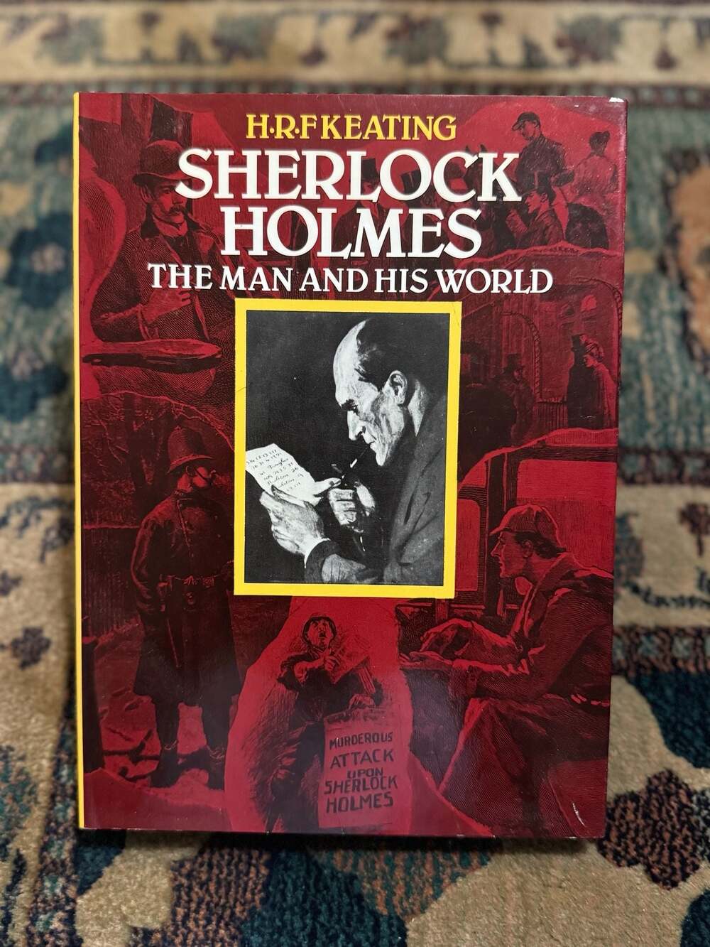 Vintage Sherlock Holmes Books: The Man and His World by H.R.F. Keating (1979) a